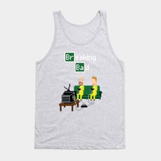 Heisenberg pixel art Tank Top